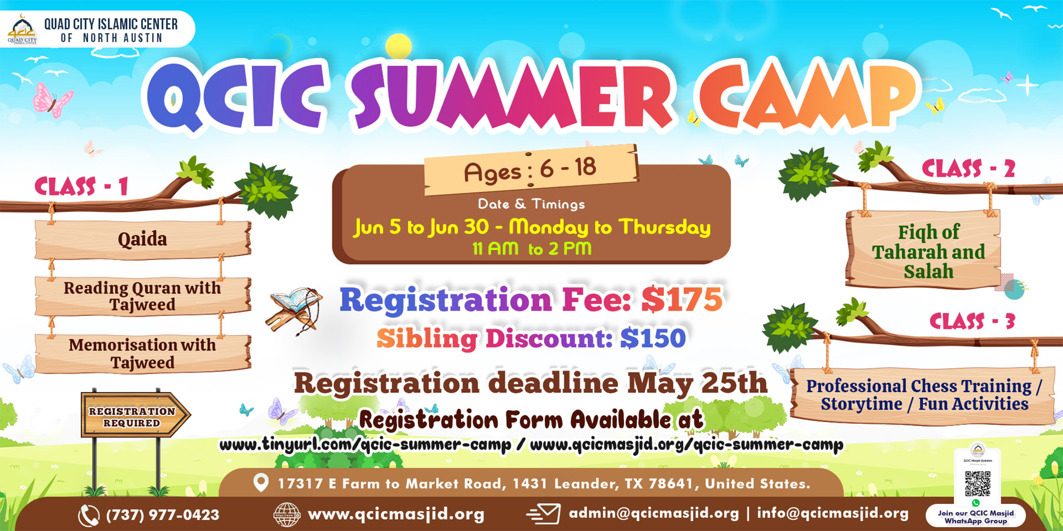 QCIC Summer Camp